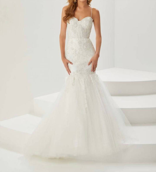 Women's Corset Mermaid Gown