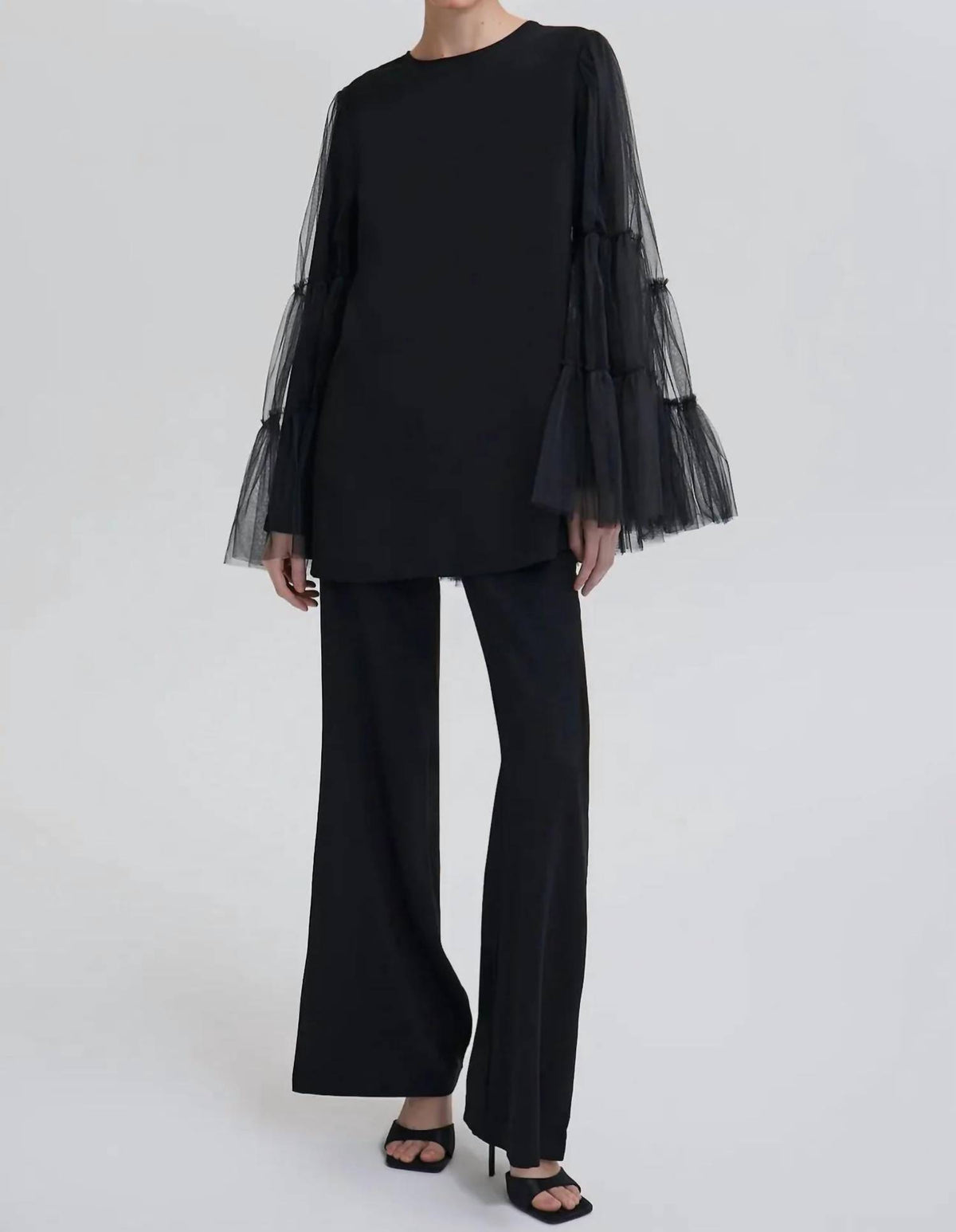 Spotlight Tulle Tunic And Pants Set