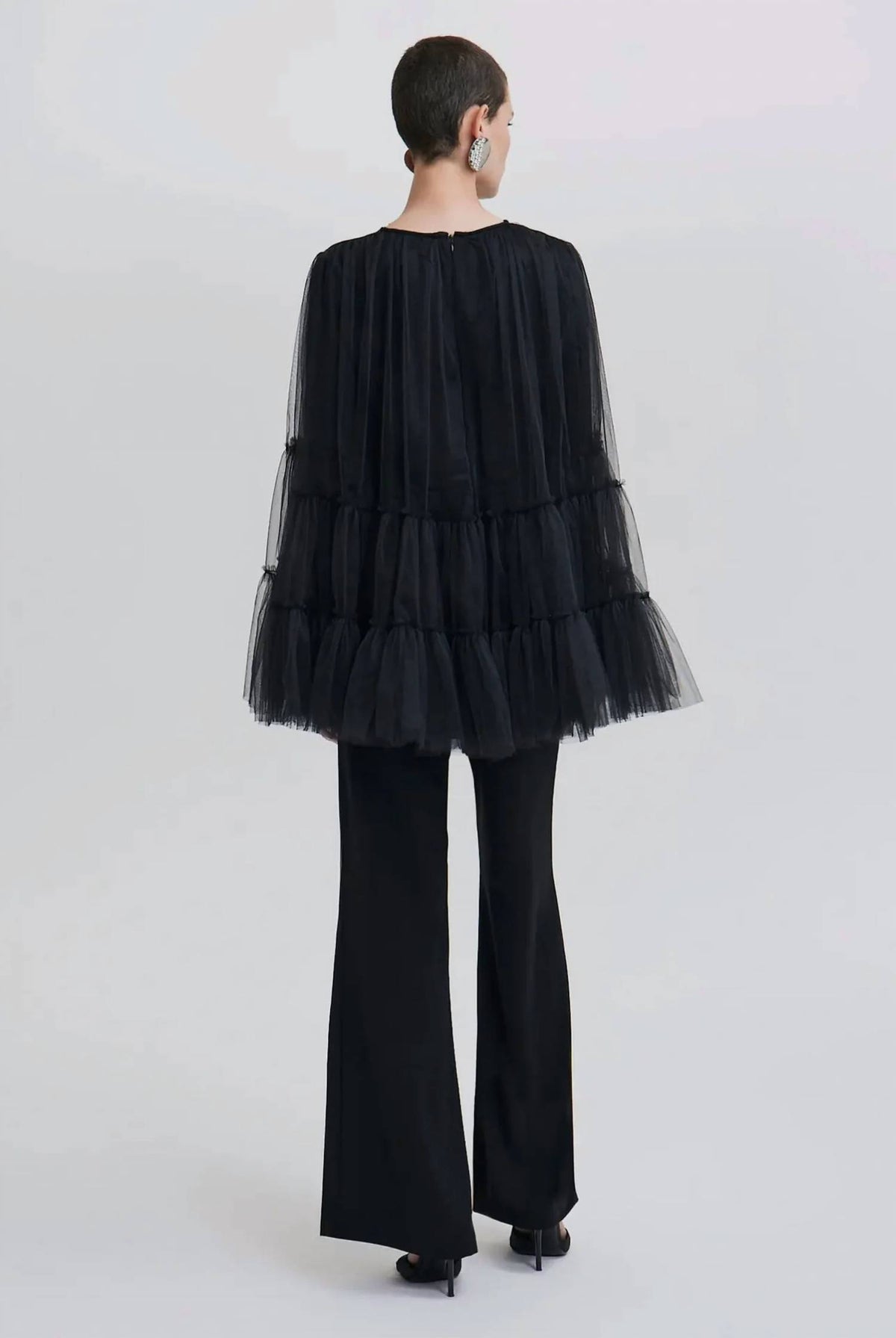 Spotlight Tulle Tunic And Pants Set