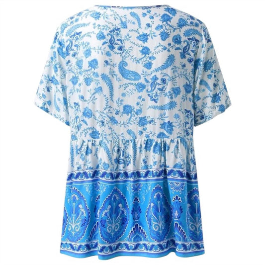 Bo Ho Floral Top