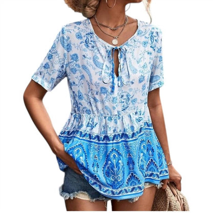 Bo Ho Floral Top