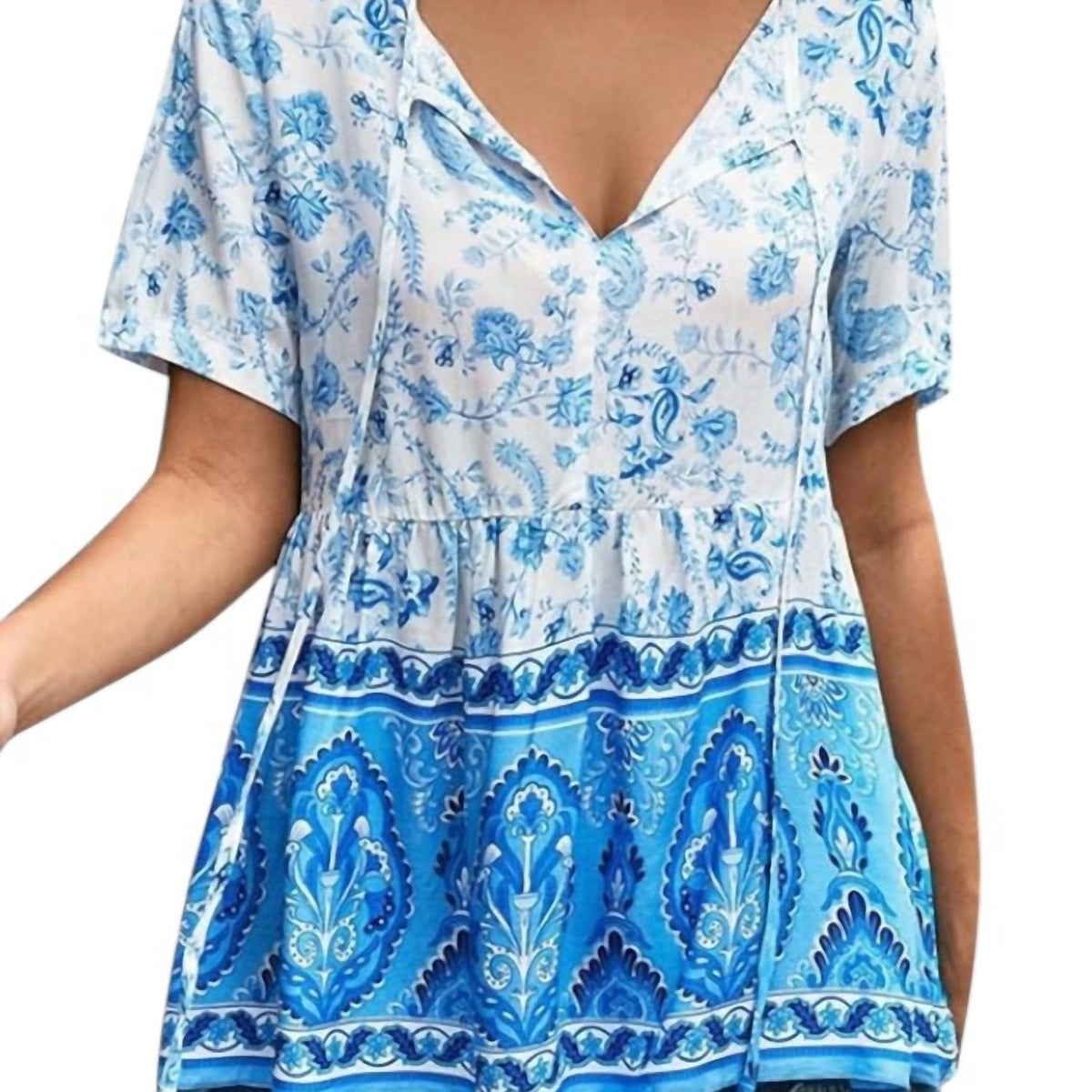 Bo Ho Floral Top