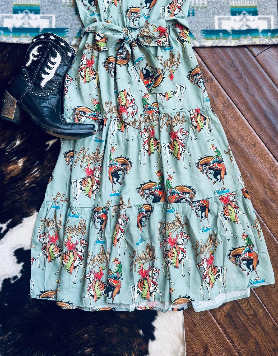 Women's Mandy Flutter Sleeve Dress