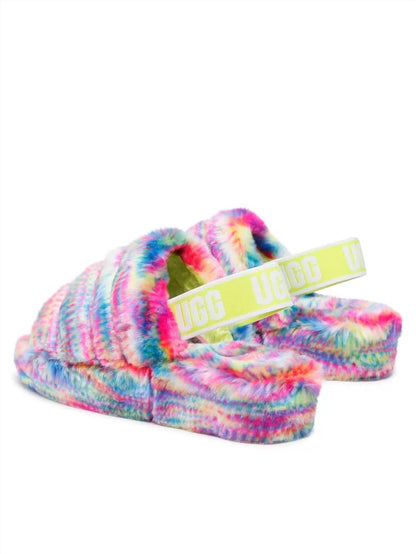 Women's Fluff Yeah Pixelate Slippers