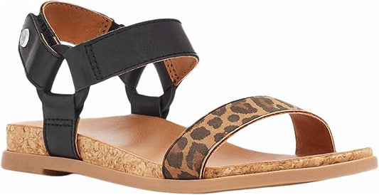 Women's Rynell Leopard Flat Sandals