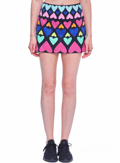 Heart Mini Skirt