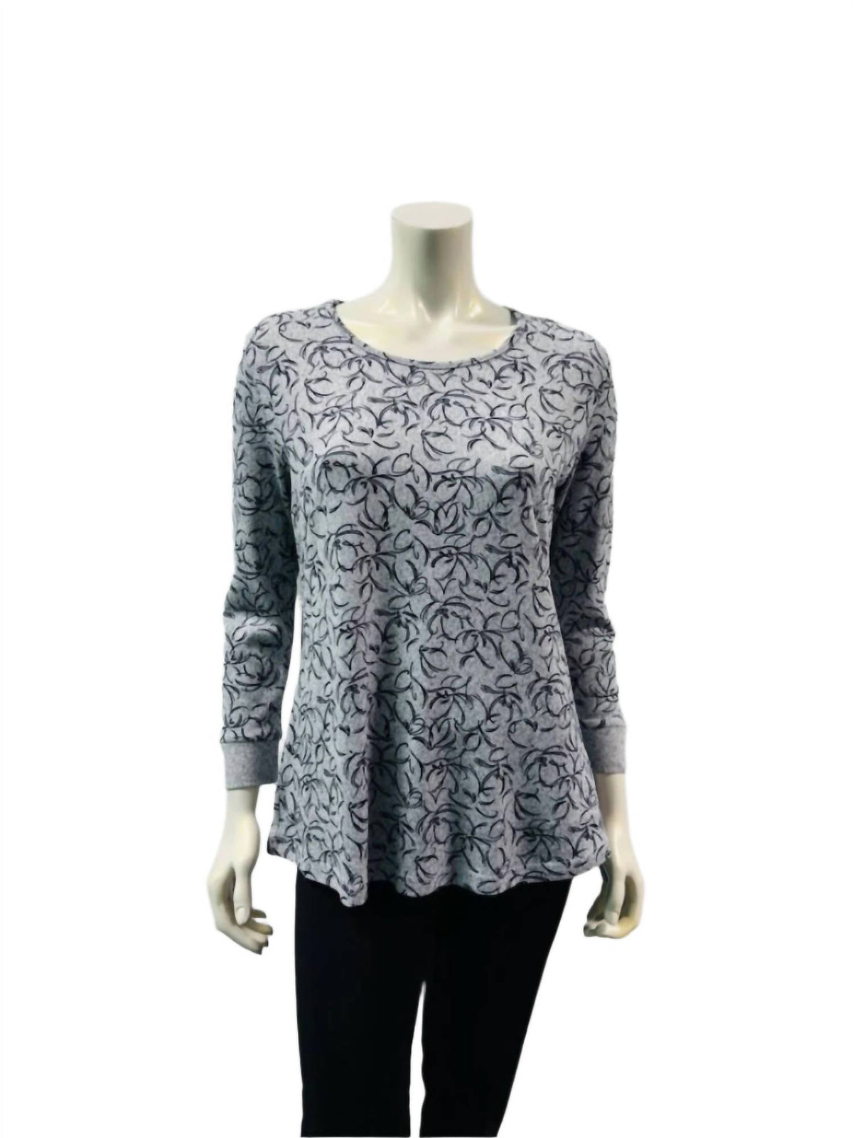 Women's Dark Flower Top
