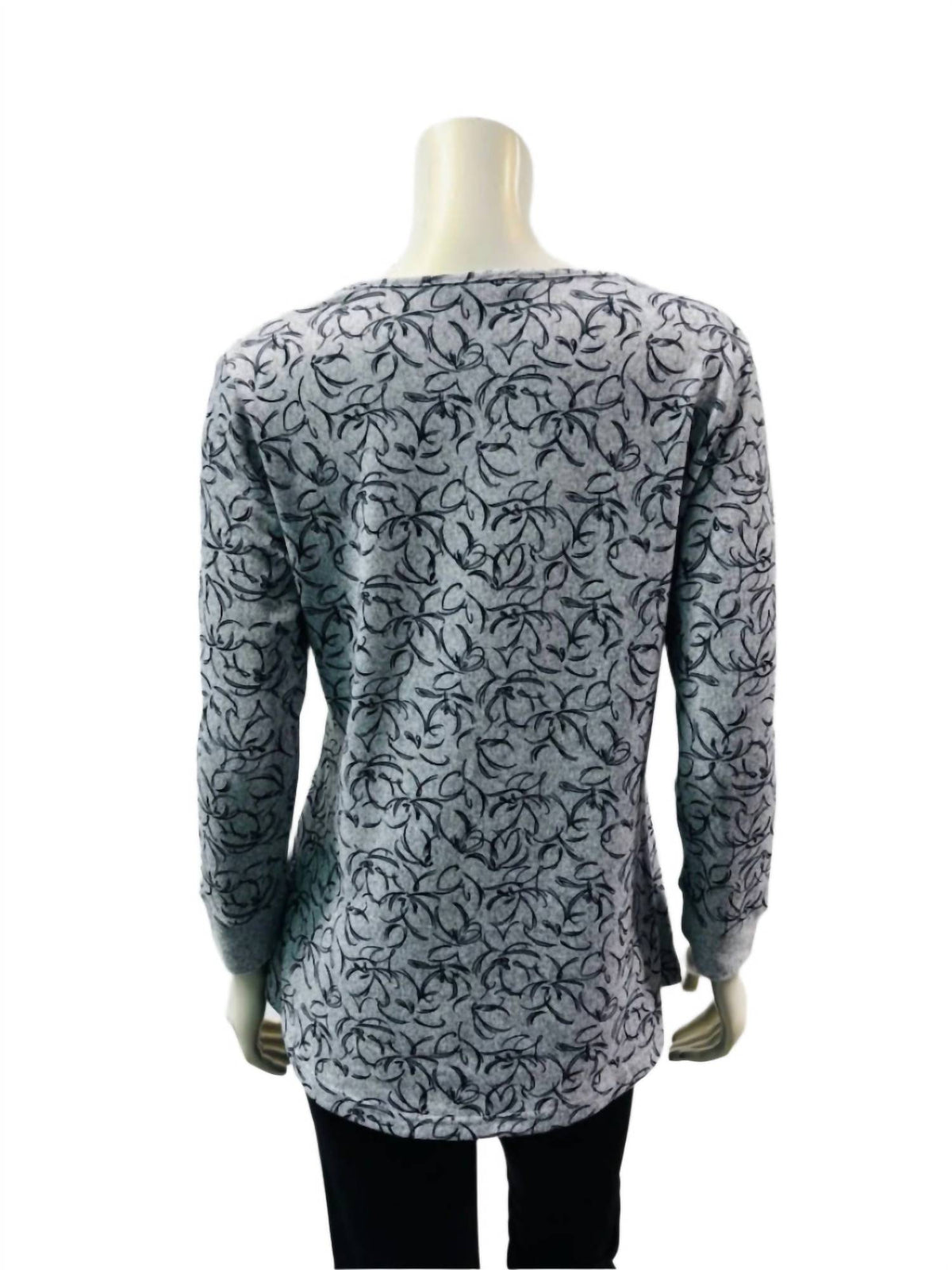 Women's Dark Flower Top