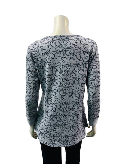Women's Dark Flower Top