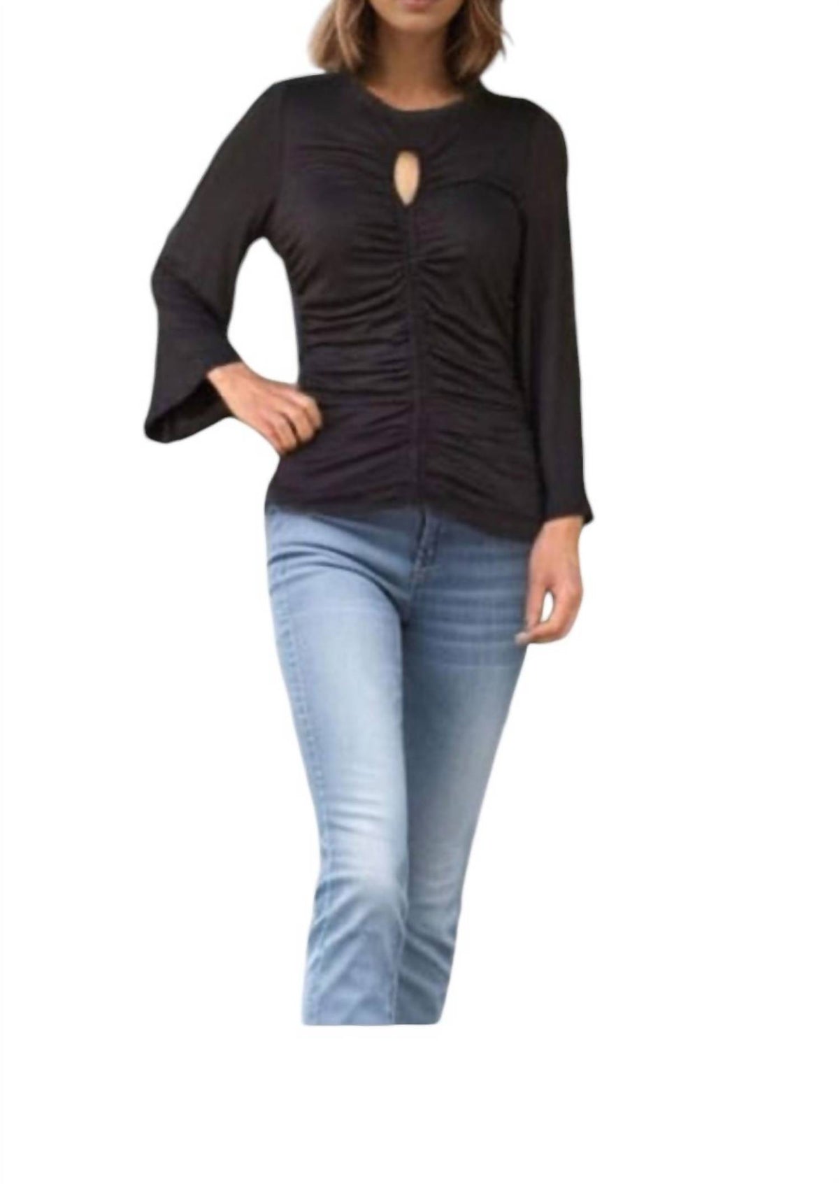 Anais Front Key Hole Top
