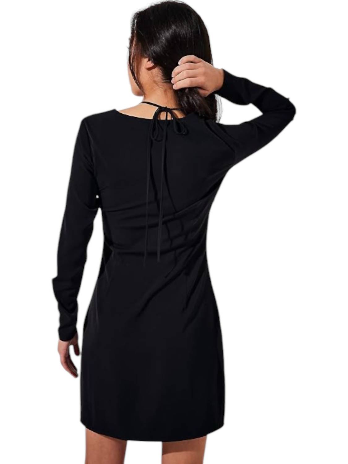 FRANCES HALTER STRAP DRESS