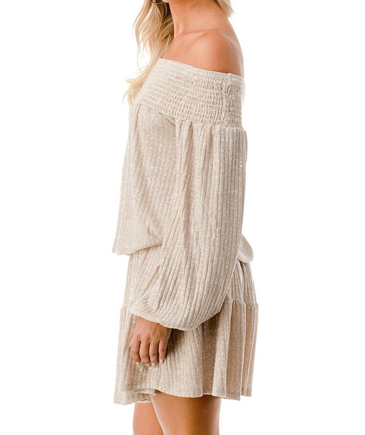 MARGO OFF SHOULDER DRESS