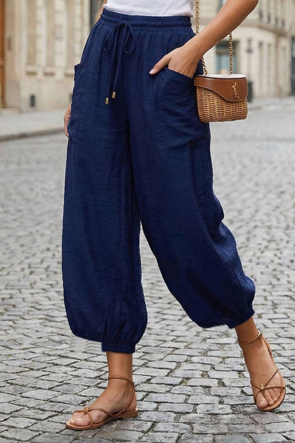 Relaxed Chic Harem Pants