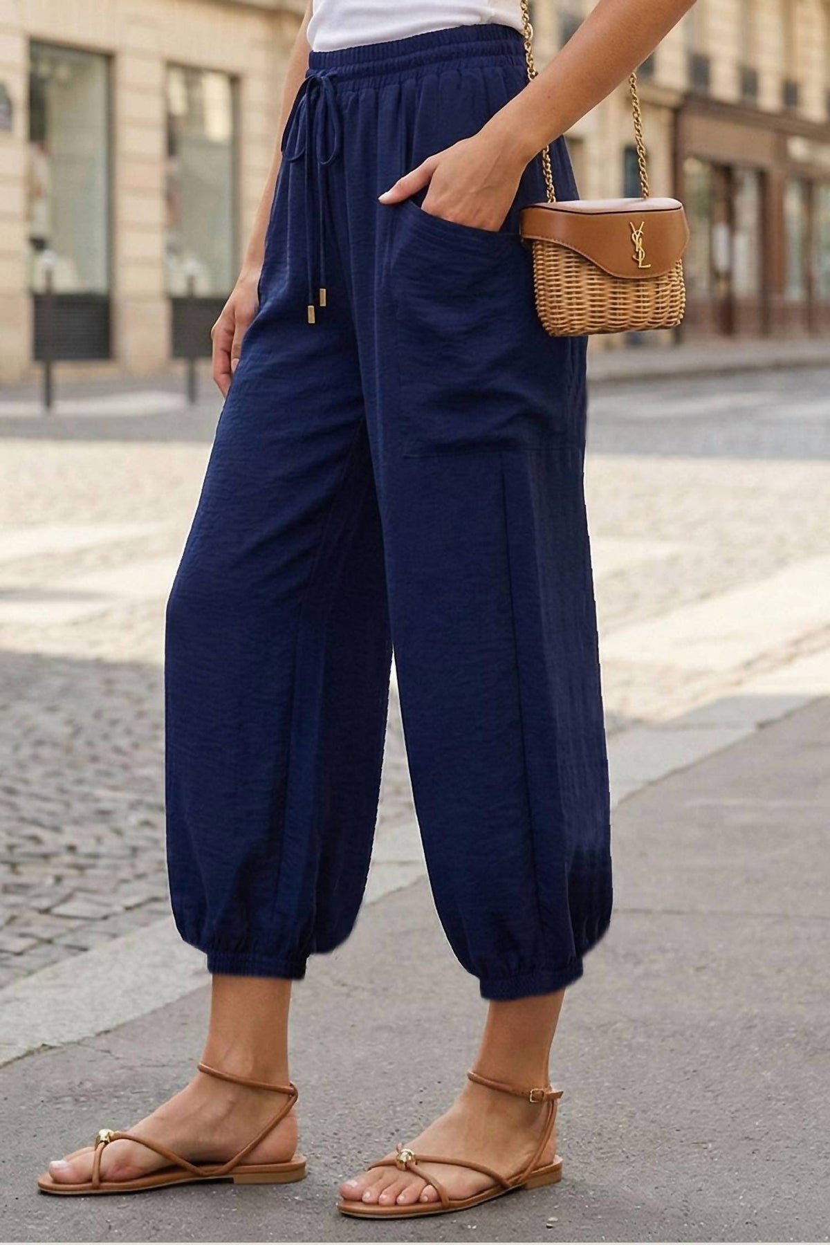 Relaxed Chic Harem Pants
