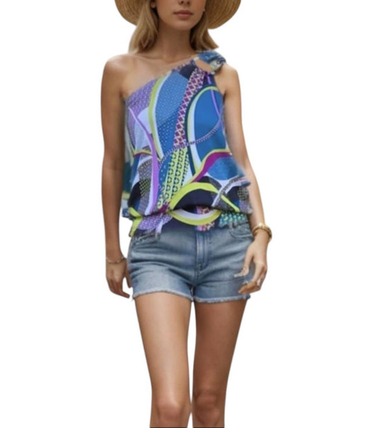 VIVIAN ONE SHOULDER RING TOP