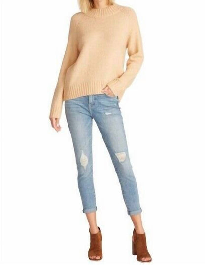 Mossy Mock Neck Sweater