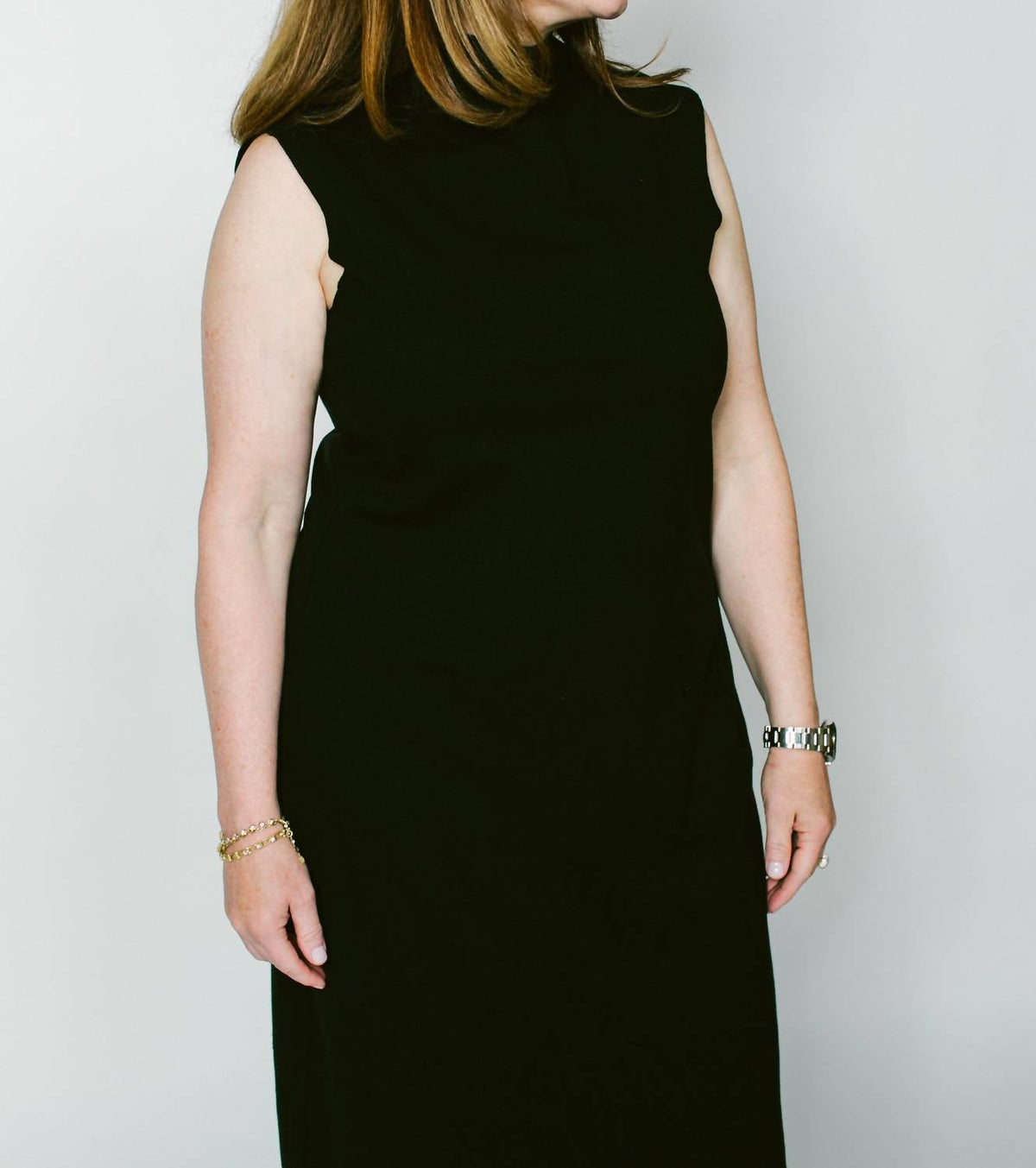 Hemp Column Maxi Dress