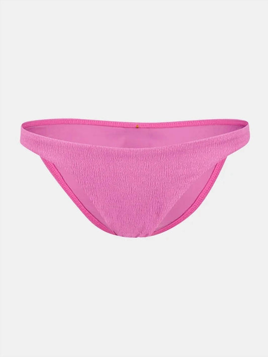 Vix Paula Hermanny Women's Basic Brazillian Bottom in Pink