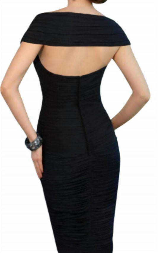Ruched Cocktail Dress