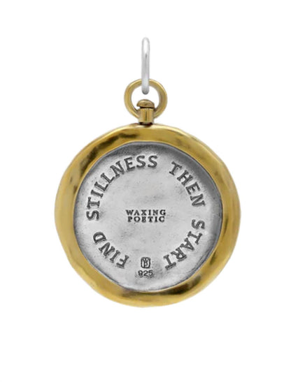 Inner Compass Abalone Charm