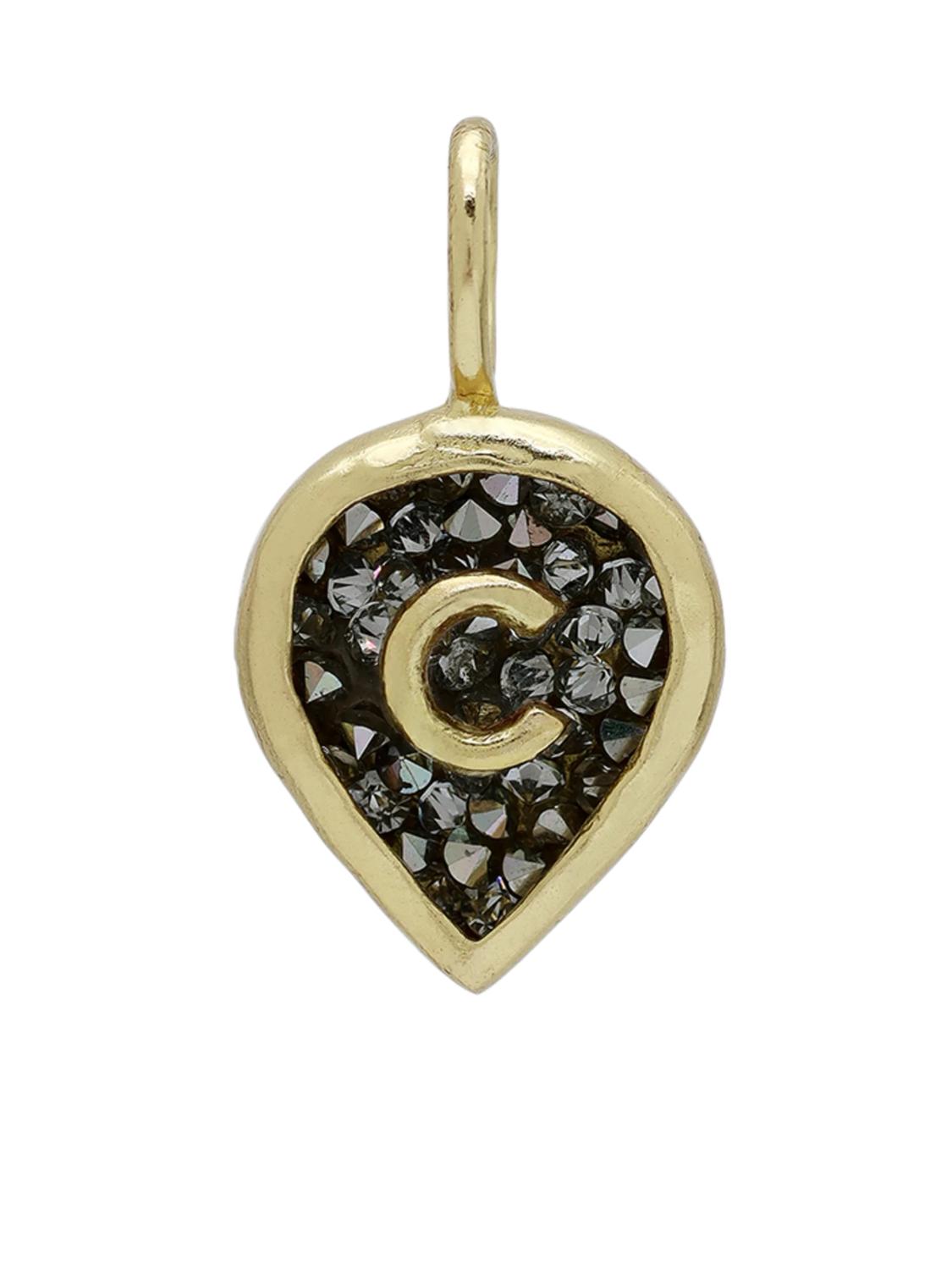 Lotus Insignia Pendant Letter C
