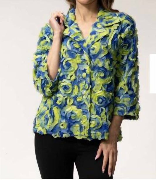 Flower Print Jacket
