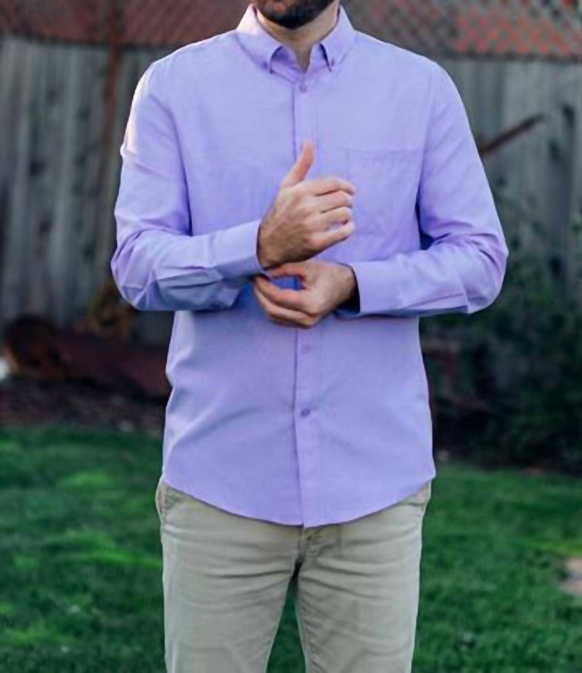 Classic Long Sleeve Button Down Shirt