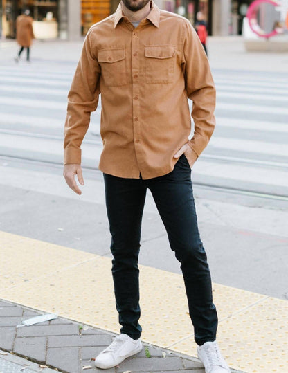 Long Sleeve Button Down Flannel
