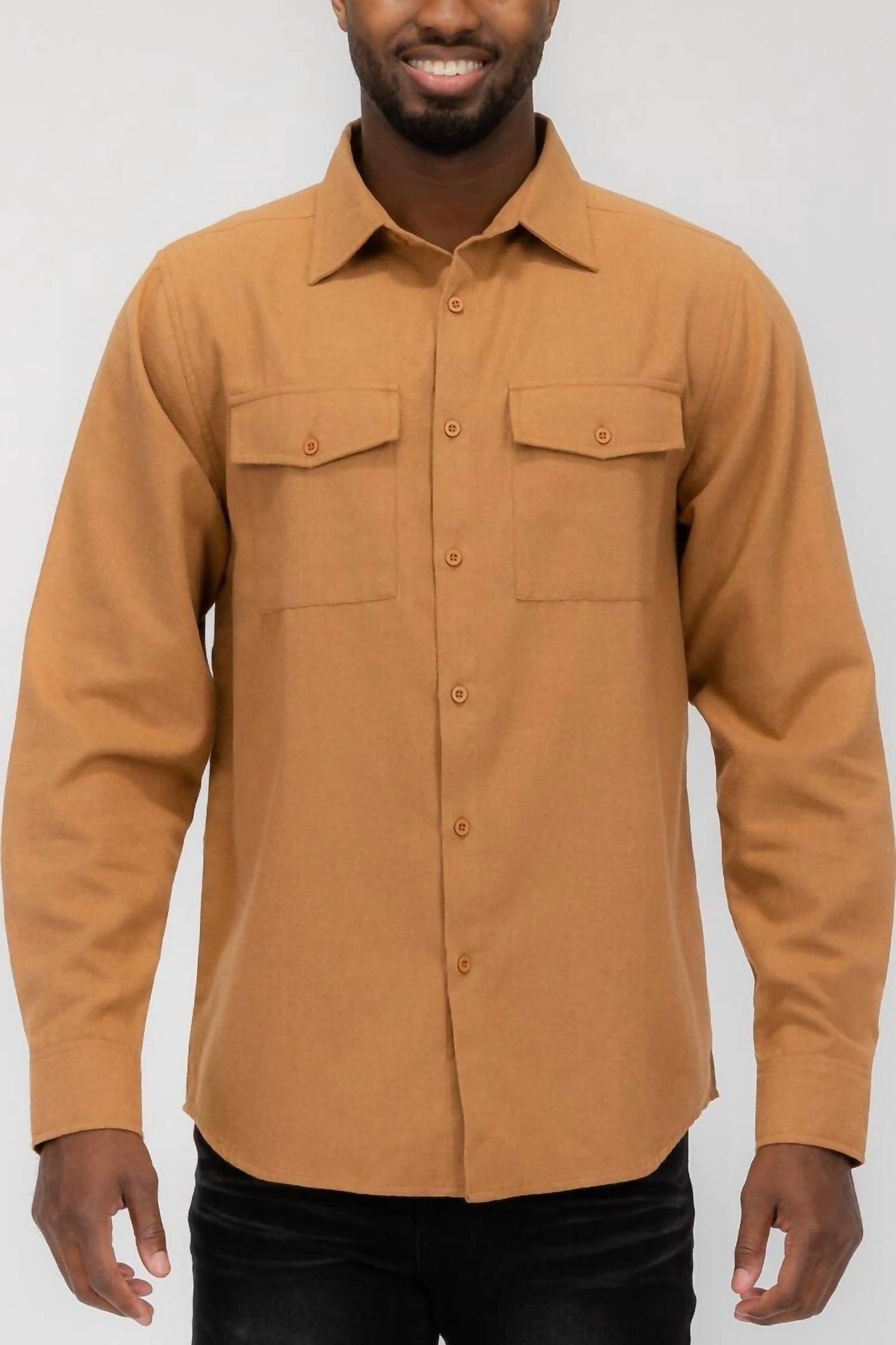 Long Sleeve Button Down Flannel