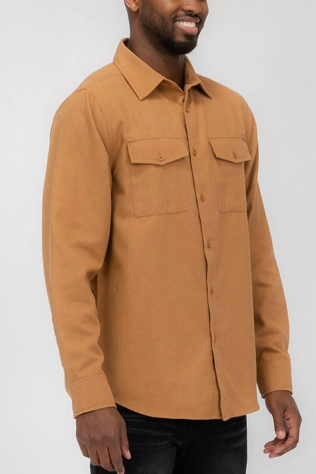 Long Sleeve Button Down Flannel