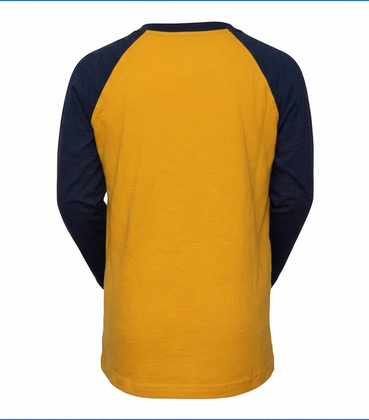 Kids Long Sleeve Soccer Happy Slub Raglan