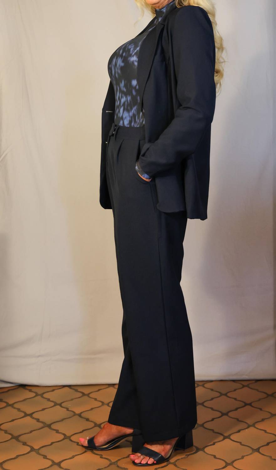 Crepe Blazer