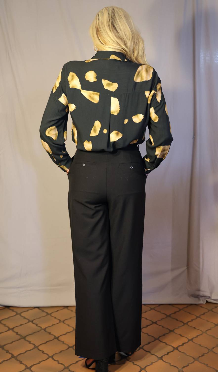 Crepe Trousers