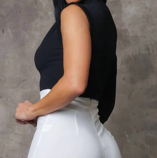 Midnight In Paris One Shoulder Top