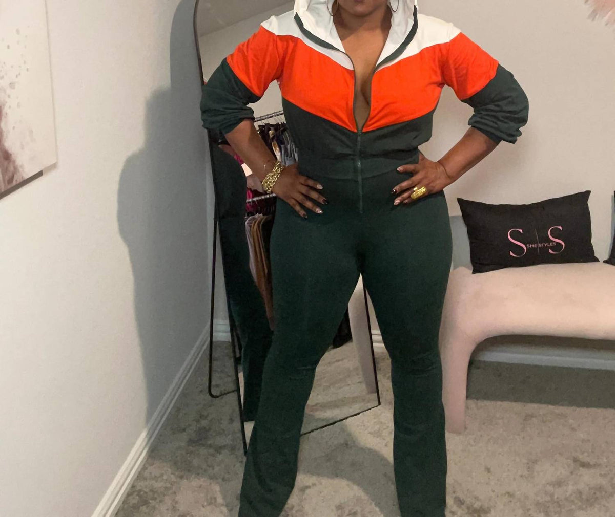 Zip And Flow Jumpsuit