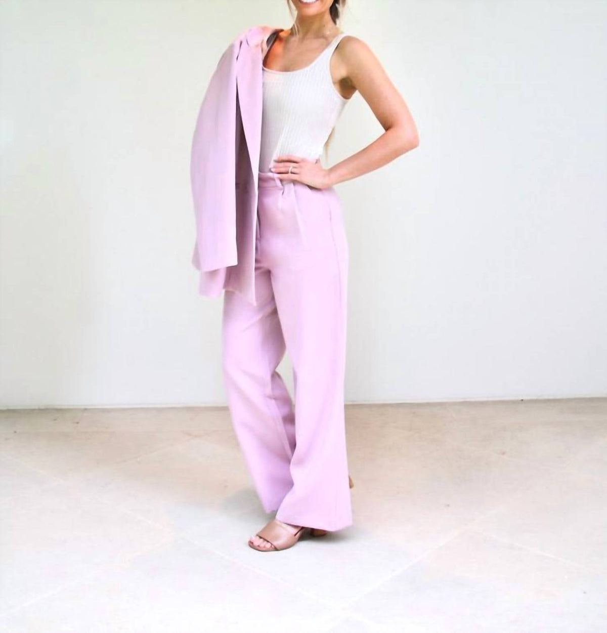 Ruby Wide Pleated Pants
