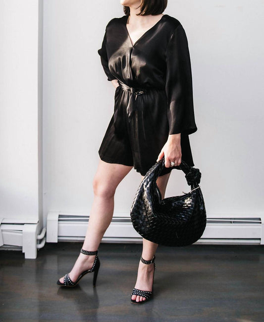 SATIN ROMPER