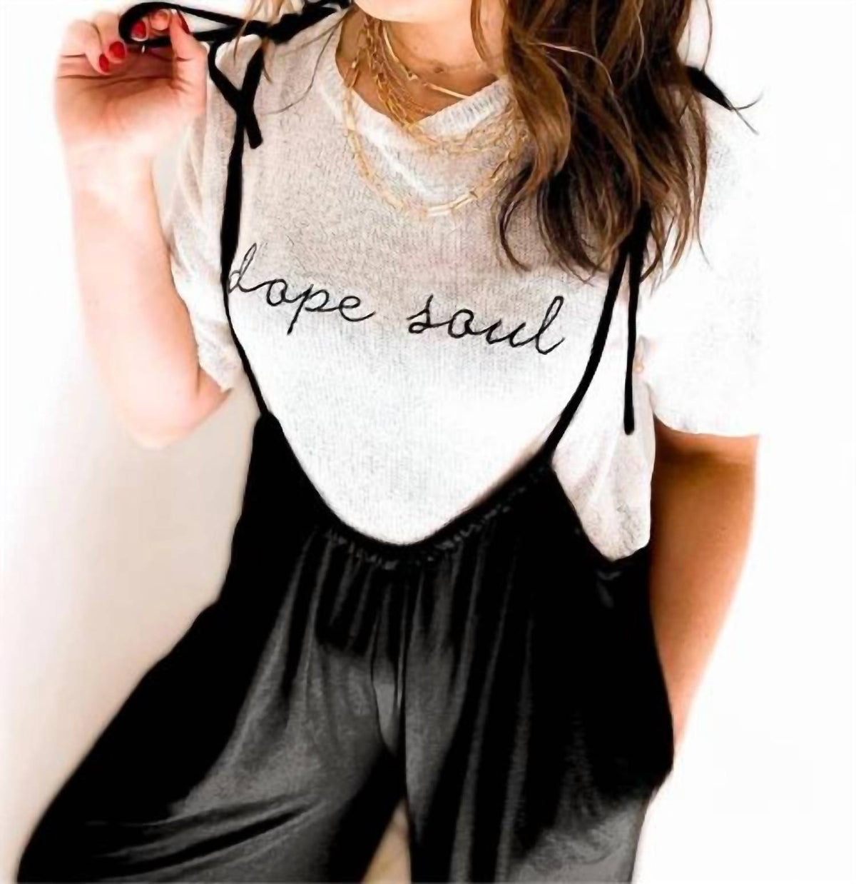 Janice Drawstring Jumper