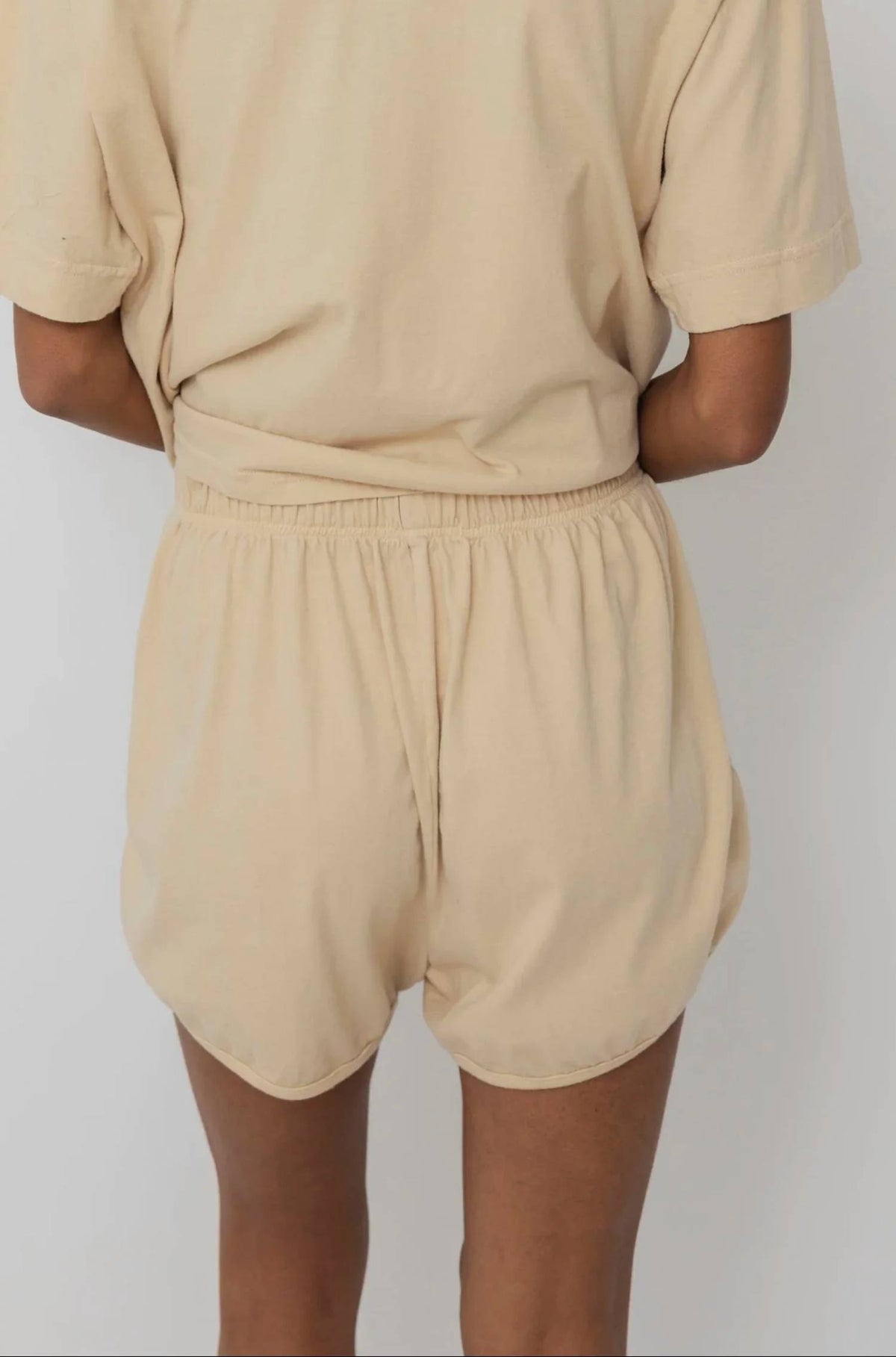Trainer Curved Hem Shorts