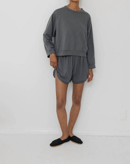 Trainer Curved Hem Shorts