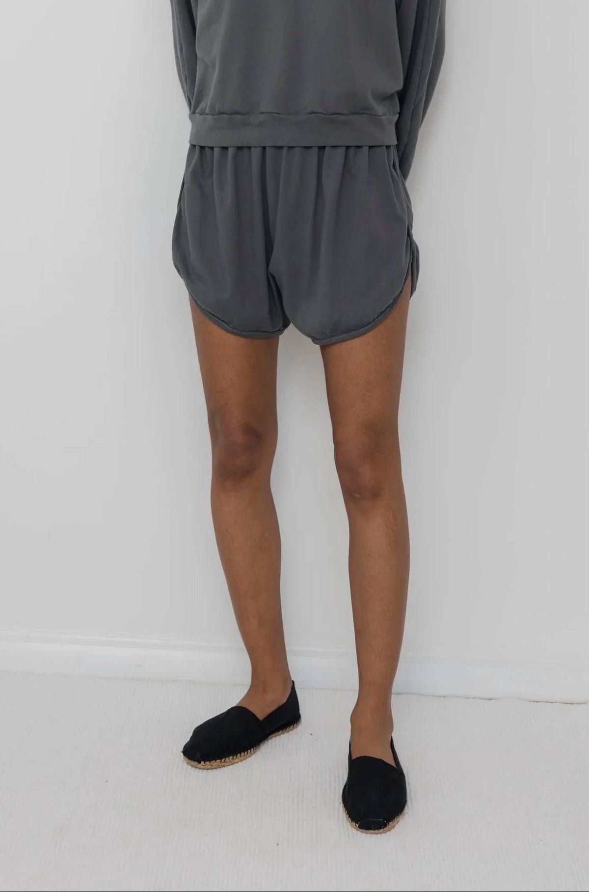 Trainer Curved Hem Shorts