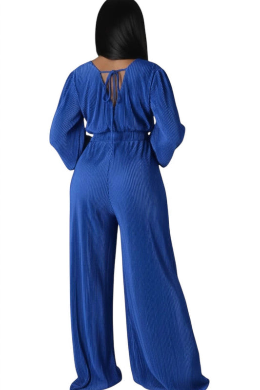 Eterna Pleated Jumpsuit