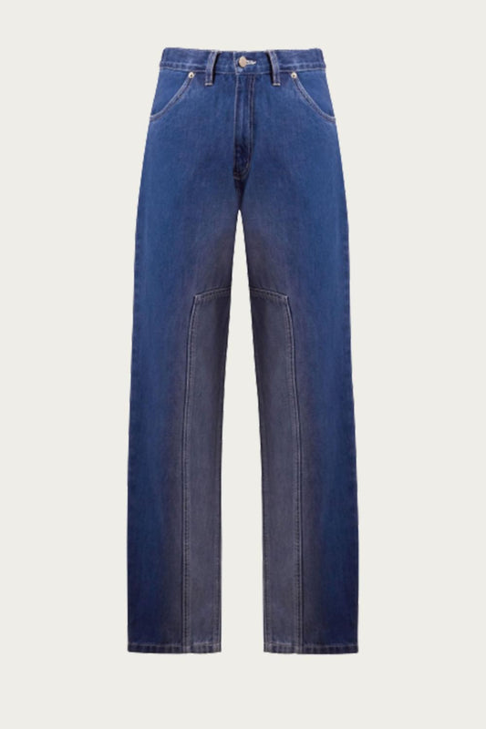 PANEL DENIM JEANS