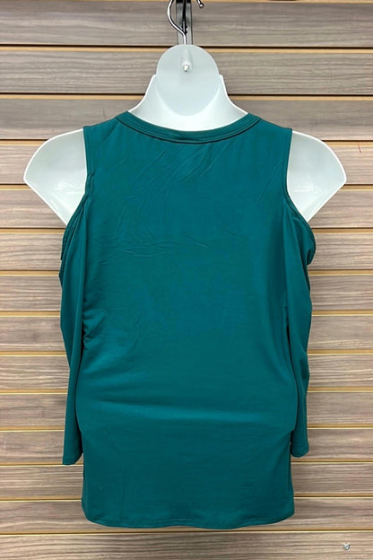 Women's Plus Cold Shoulder Blouse