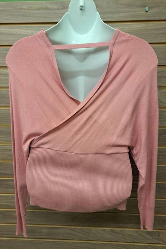 Women's Ribbed Pull Over Sweater